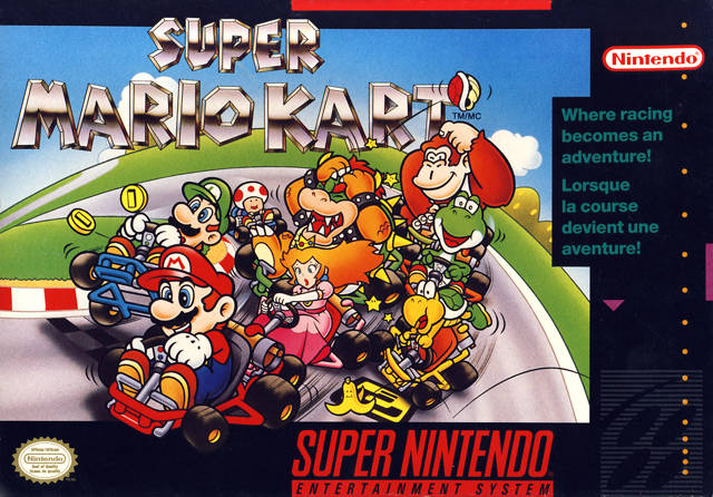 Super Mario Kart - SNES spill - Retrospillkongen