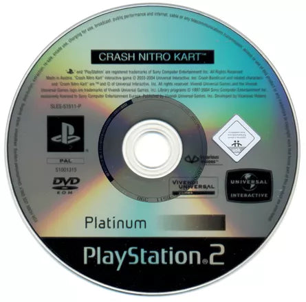 Crash Nitro Kart - PS2 spill - Retrospillkongen