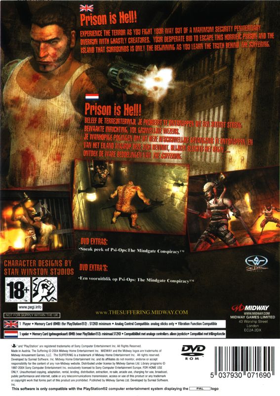 The Suffering - PS2 spill - Retrospillkongen