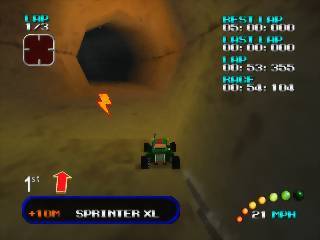 Re-Volt - N64 spill - Retrospillkongen