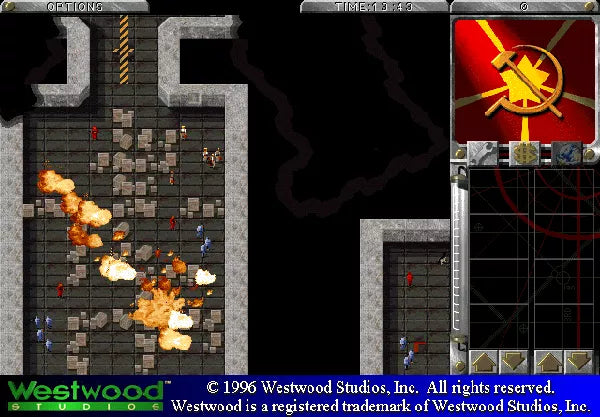 Command & Conquer: Red Alert - PS1 spill - Retrospillkongen