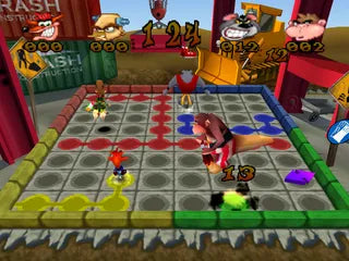 Crash Bash - PS1 spill - Retrospillkongen