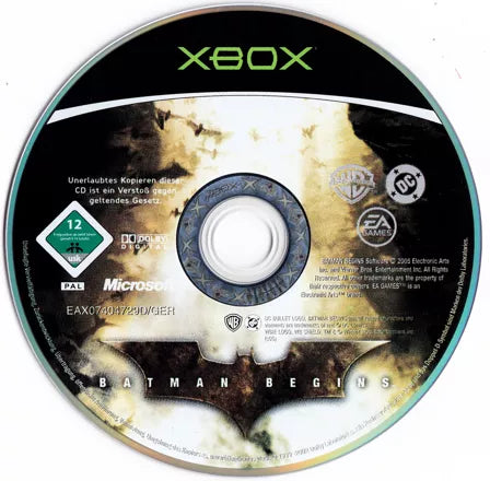 Batman Begins - Xbox spill - Retrospillkongen