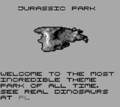 Jurassic Park - Gameboy spill - Retrospillkongen