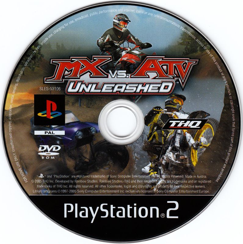 MX vs. ATV Unleashed - PS2 spill - Retrospillkongen