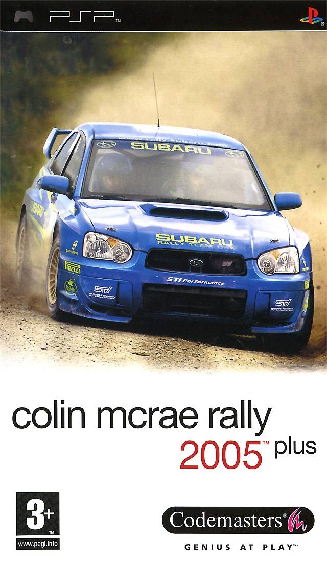 Colin McRae Rally 2005 Plus - PSP spill - Retrospillkongen