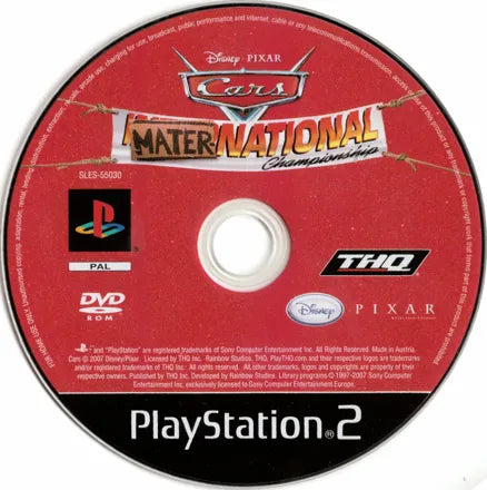 Disney•Pixar Cars: Mater-National Championship - PS2 Spill - Retrospillkongen