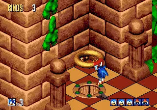 Sonic 3D: Flickies' Island - SEGA Mega Drive spill - Retrospillkongen