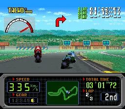 GP-1 - SNES spill - Retrospillkongen