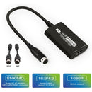 1080P HD Retro Omformer Upscaler for Sega MD1/MD2/SNK (16:9 4:3 Ratio Switch) - Retrospillkongen