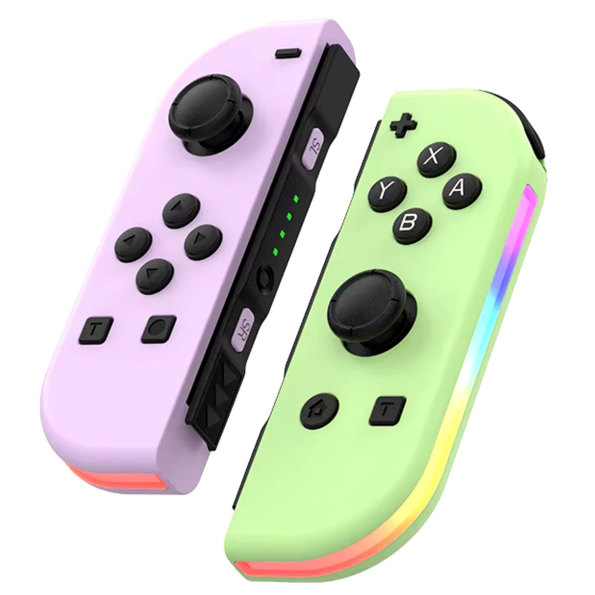Trådløs JoyPad kontrollere med RGB lys for Nintendo Switch - Retrospillkongen