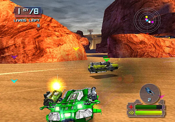 Motorsiege: Warriors of Primetime - PS2 Spill - Retrospillkongen