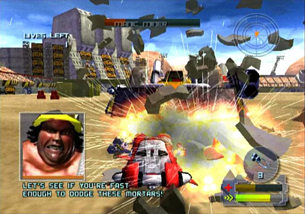 Motorsiege: Warriors of Primetime - PS2 Spill - Retrospillkongen