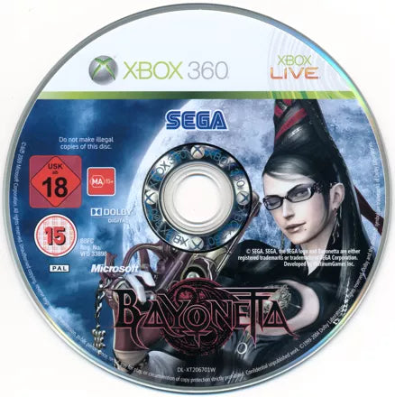 Bayonetta - Xbox 360 spill - Retrospillkongen