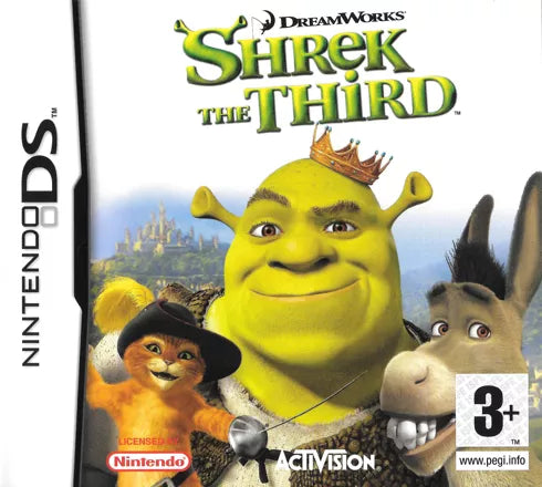 Shrek the Third - Nintendo DS spill - Retrospillkongen