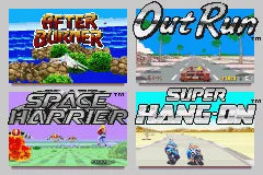Sega Arcade Gallery - GBA Spill