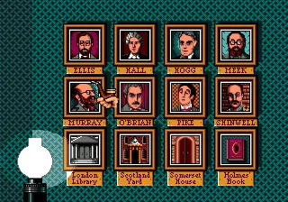 Sherlock Holmes: Consulting Detective - SEGA Mega-CD spill - Retrospillkongen