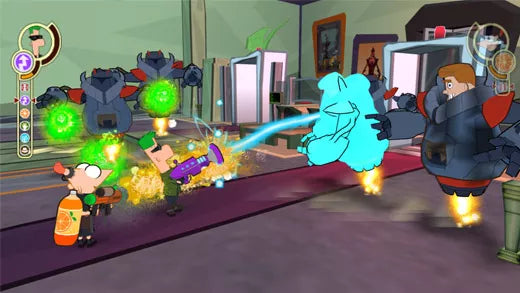 Disney Phineas and Ferb: Across the 2nd Dimension - PS3 spill - Retrospillkongen