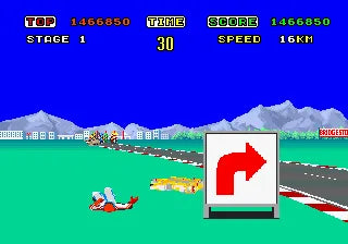 Hang-On - Sega Master System spill - Retrospillkongen
