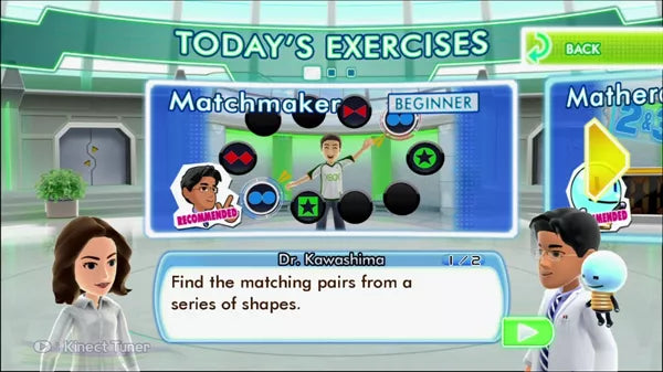 Dr. Kawashima's Body and Brain Exercises - Xbox 360 spill - Retrospillkongen