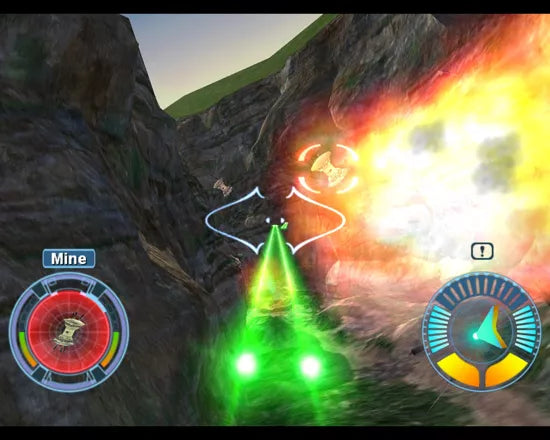 Renovert Star Wars: Starfighter - PS2 Spill - Retrospillkongen