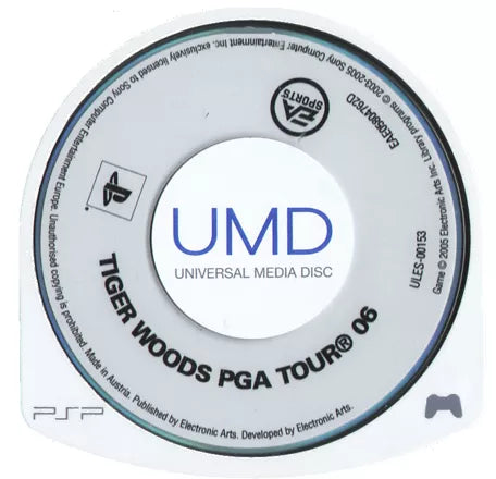 Tiger Woods PGA Tour 06 - PSP spill - Retrospillkongen