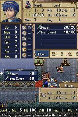 Fire Emblem: Shadow Dragon - Nintendo DS spill - Retrospillkongen