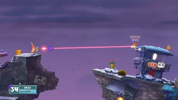 Worms: W.M.D. - PS4 spill - Retrospillkongen