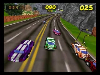 San Francisco Rush: Extreme Racing - N64 spill (I eske) - Retrospillkongen