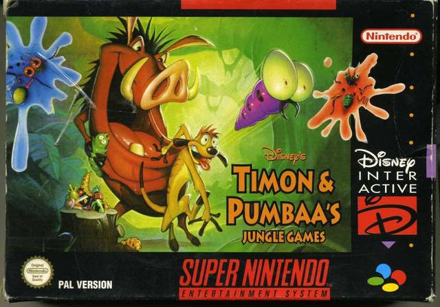 Disney's Timon & Pumbaa's Jungle Games - SNES spill - Retrospillkongen