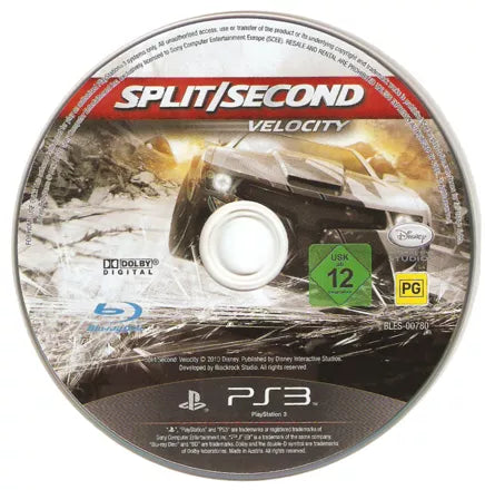 Split Second Velocity - PS3 spill - Retrospillkongen