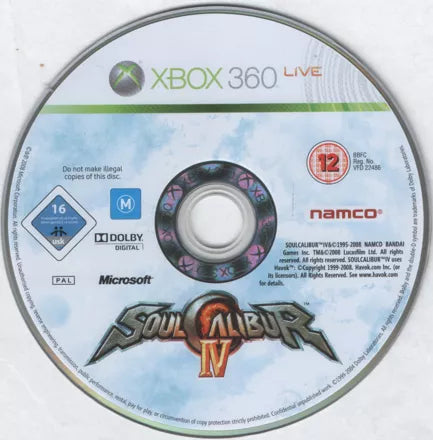 Soulcalibur IV - Xbox 360 spill - Retrospillkongen