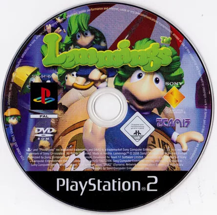 Lemmings - PS2 spill - Retrospillkongen