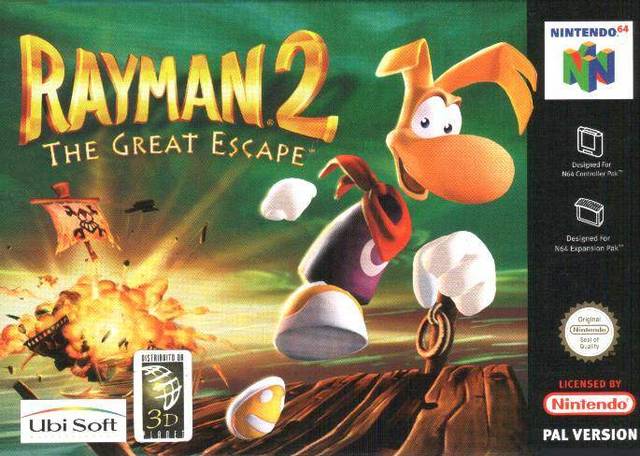 Rayman 2 The Great Escape - N64 spill - Retrospillkongen