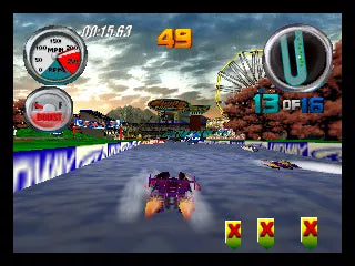 Hydro Thunder - N64 spill - Retrospillkongen