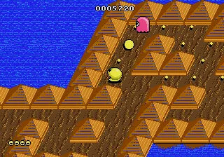 Pac-Mania - SEGA Mega Drive spill - Retrospillkongen