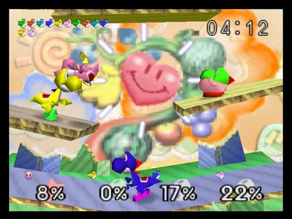 Renovert Super Smash Bros. - N64 spill - Retrospillkongen