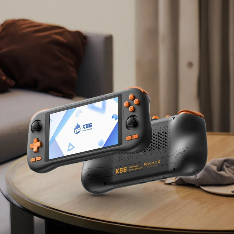 K56 Retrokonsoll, 27.000+ Spill, Android 14, 128GB - Retrospillkongen