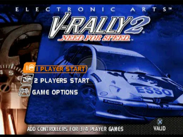 V-Rally Championship Edition 2 - PS1 spill - Retrospillkongen
