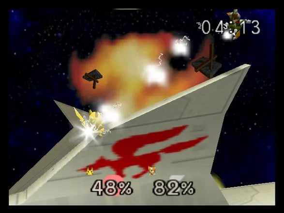 Renovert Super Smash Bros. - N64 spill - Retrospillkongen