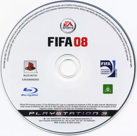 FIFA 08 - PS3 spill - Retrospillkongen