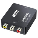 Mini RCA AV til HDMI konverter Adapter - 1080p AV2HDMI - Retrospillkongen