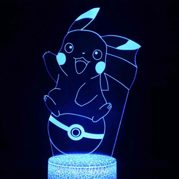RGB LED-lamper med Pokémon Motiv - Retrospillkongen