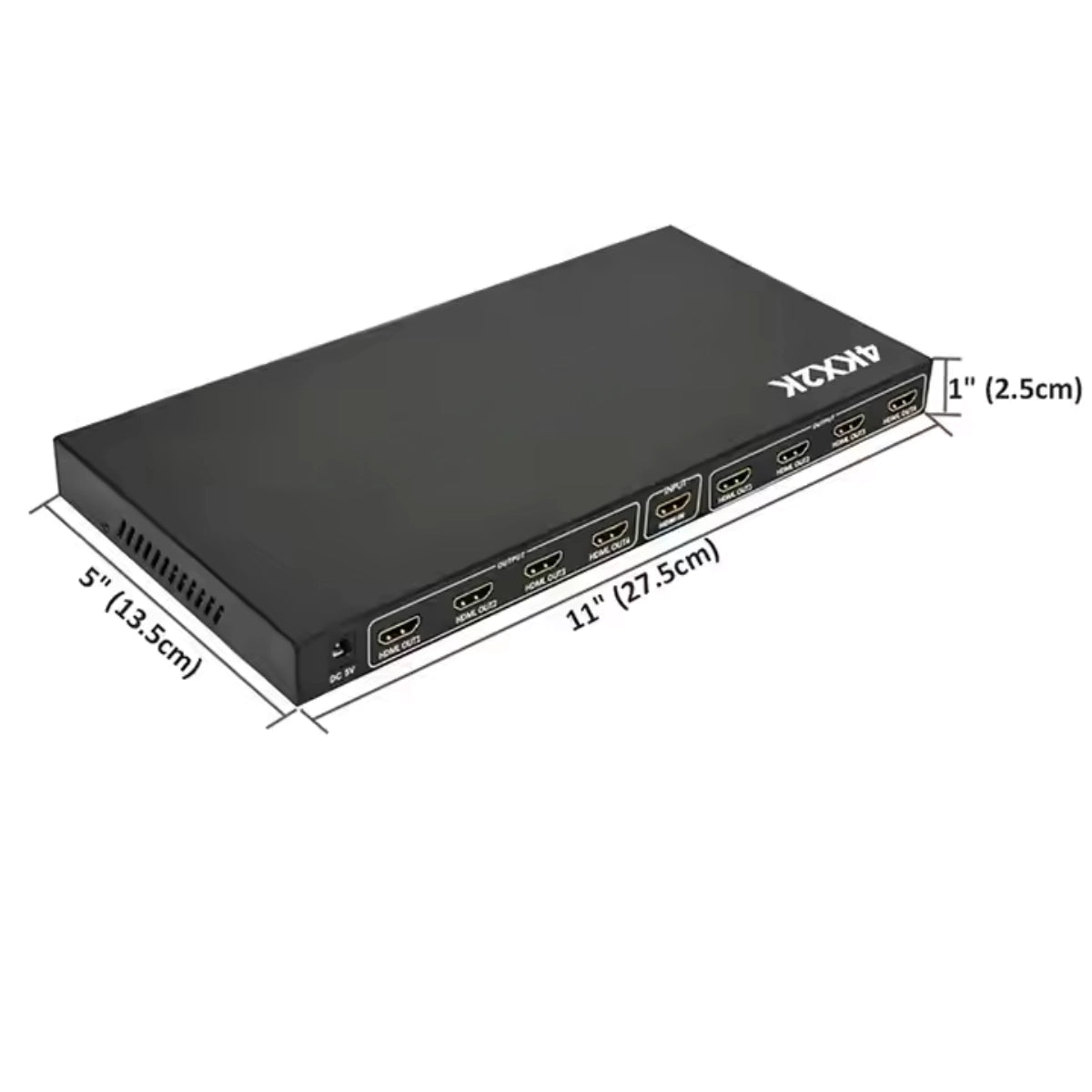 HDMI Splitter UHD 4K x 2K (1 inn 8 ut) - Retrospillkongen