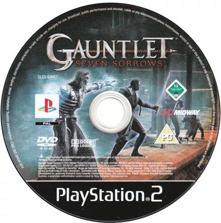 Gauntlet: Seven Sorrows - PS2 spill - Retrospillkongen