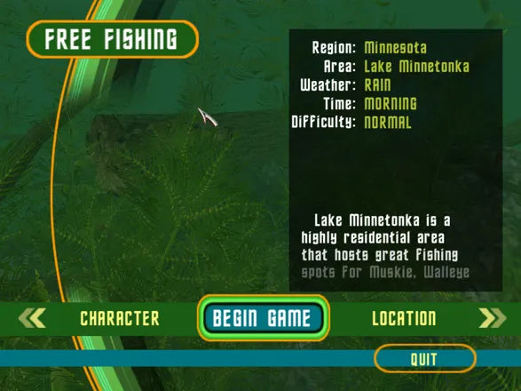 Rapala Pro Fishing - PS2 spill - Retrospillkongen