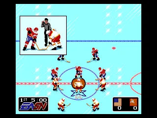 NHL Hockey - SEGA Mega Drive spill - Retrospillkongen
