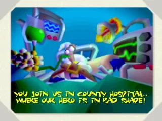 Earthworm Jim 3D - N64 spill (i eske) - Retrospillkongen