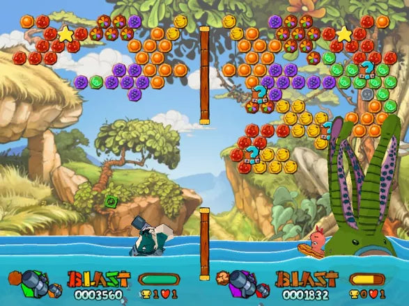 Worms Blast - Gamecube spill - Retrospillkongen