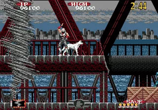 Shadow Dancer: The Secret of Shinobi - SEGA Mega Drive spill - Retrospillkongen